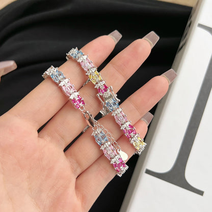 [Love More]Delicate Colorful Multi Cut Party Bracelet