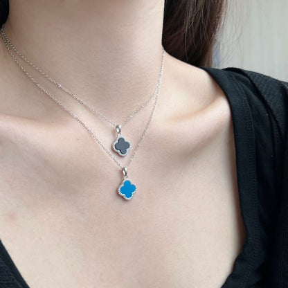 [Love More]Dainty Flower Shape Necklace