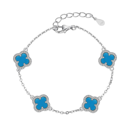 [Love More]Four-Leaf Clover Exquisite Bracelet