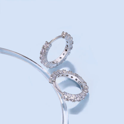 [Love More]Radiant Colorful Round Cut Earrings