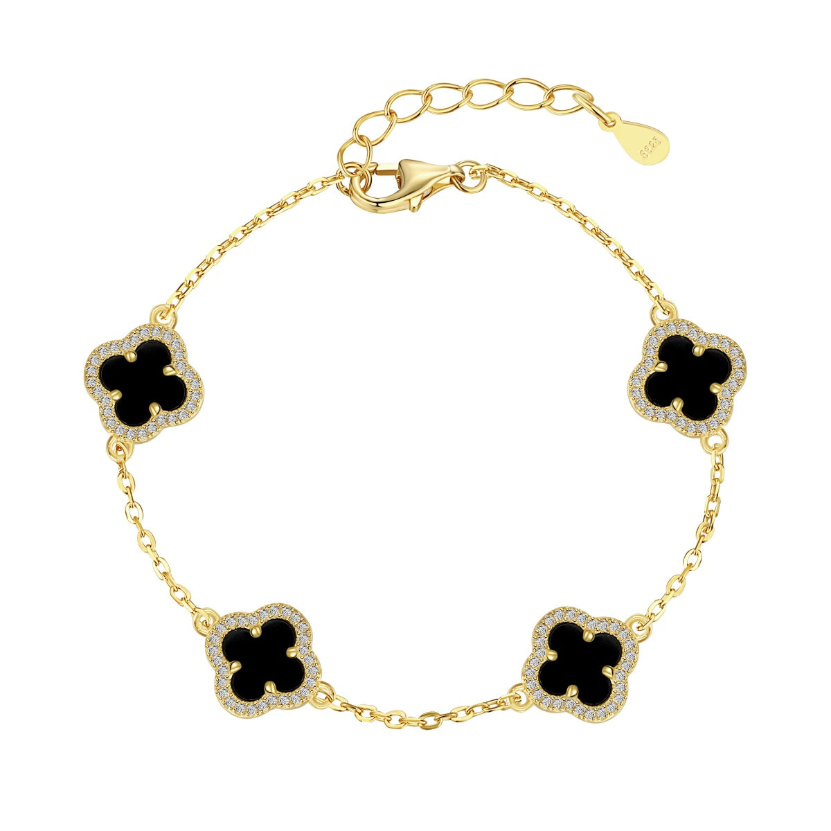 [Love More]Four-Leaf Clover Exquisite Bracelet