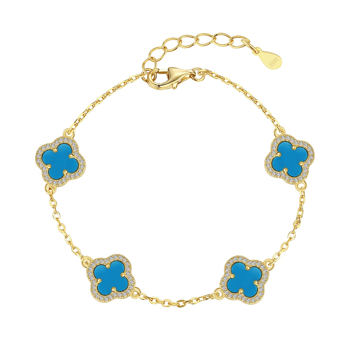 [Love More]Four-Leaf Clover Exquisite Bracelet