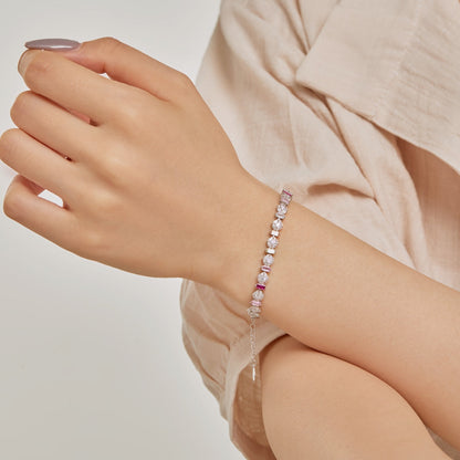 [Love More]Radiant Colorful Round Shape Daily Bracelet
