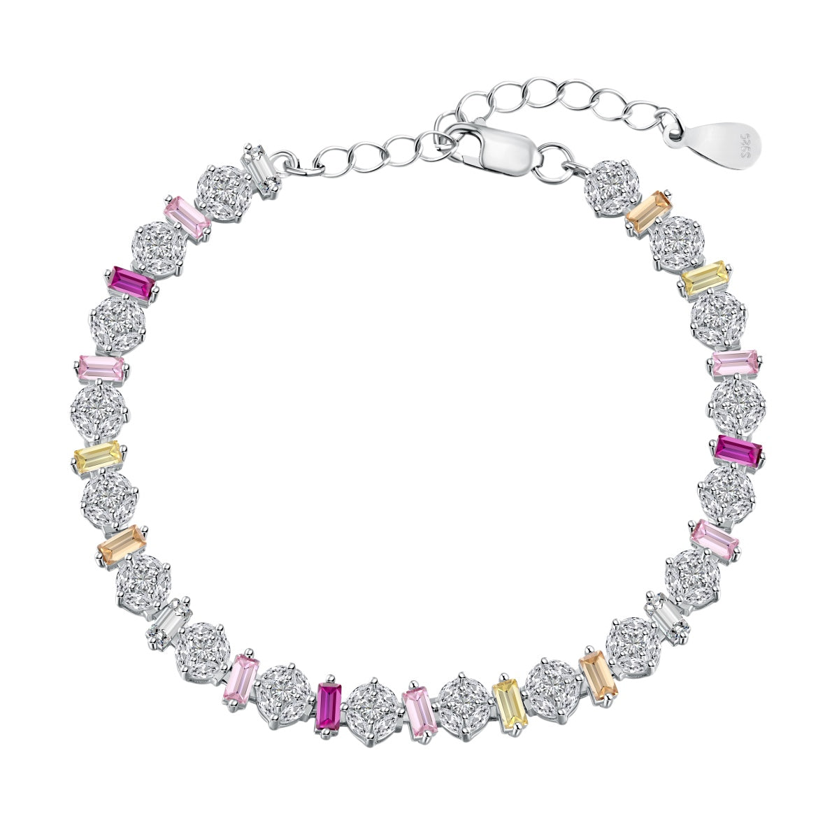 [Love More]Radiant Colorful Round Shape Daily Bracelet