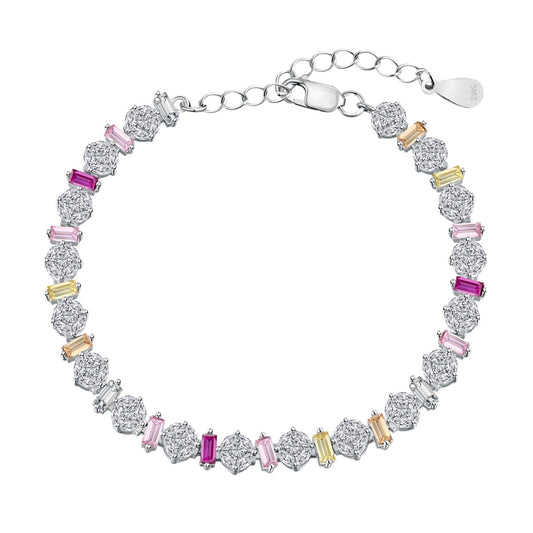[Love More]Radiant Colorful Round Shape Daily Bracelet