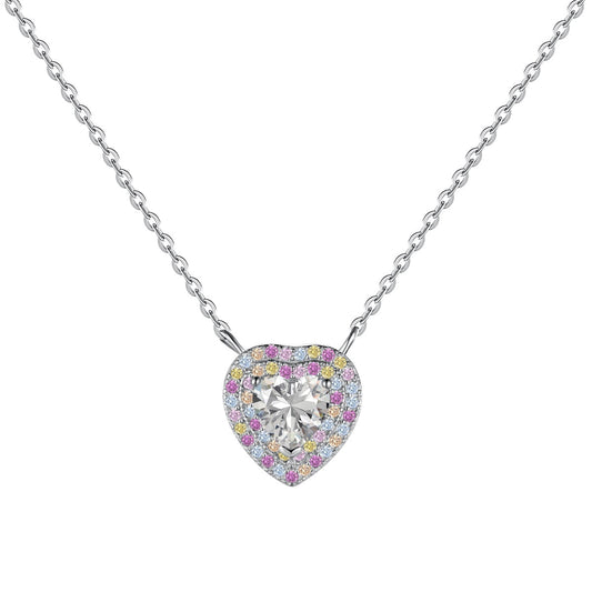 [Love More]Exquisite Heart Shape Necklace