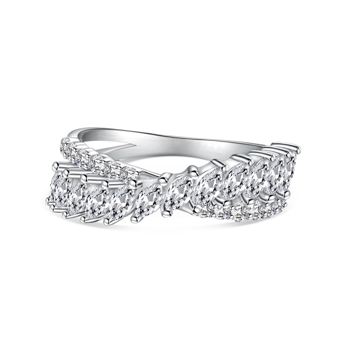 [Love More]Unique Colorful Marquise Cut Daily Ring