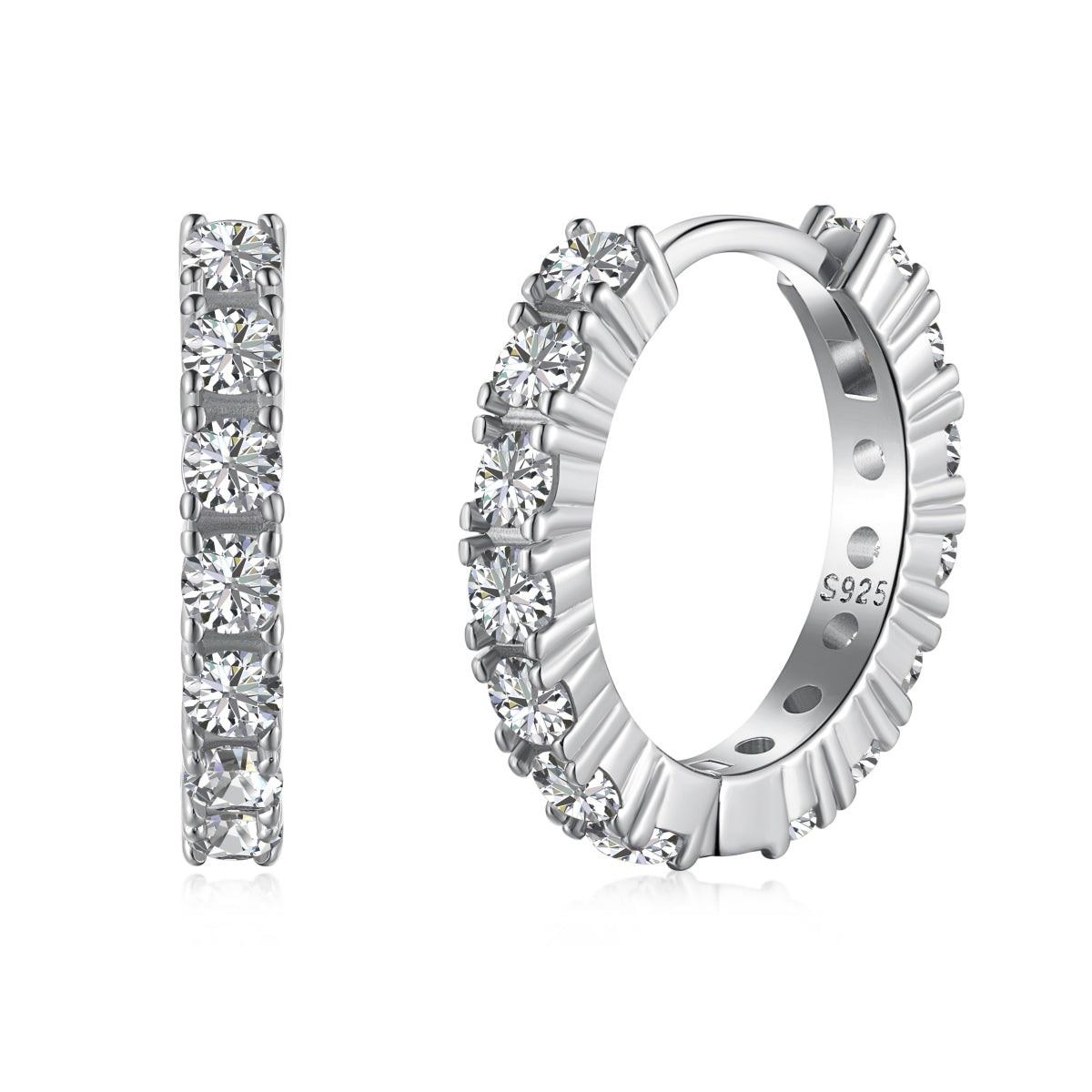 [Love More]Radiant Colorful Round Cut Earrings