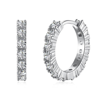 [Love More]Radiant Colorful Round Cut Earrings