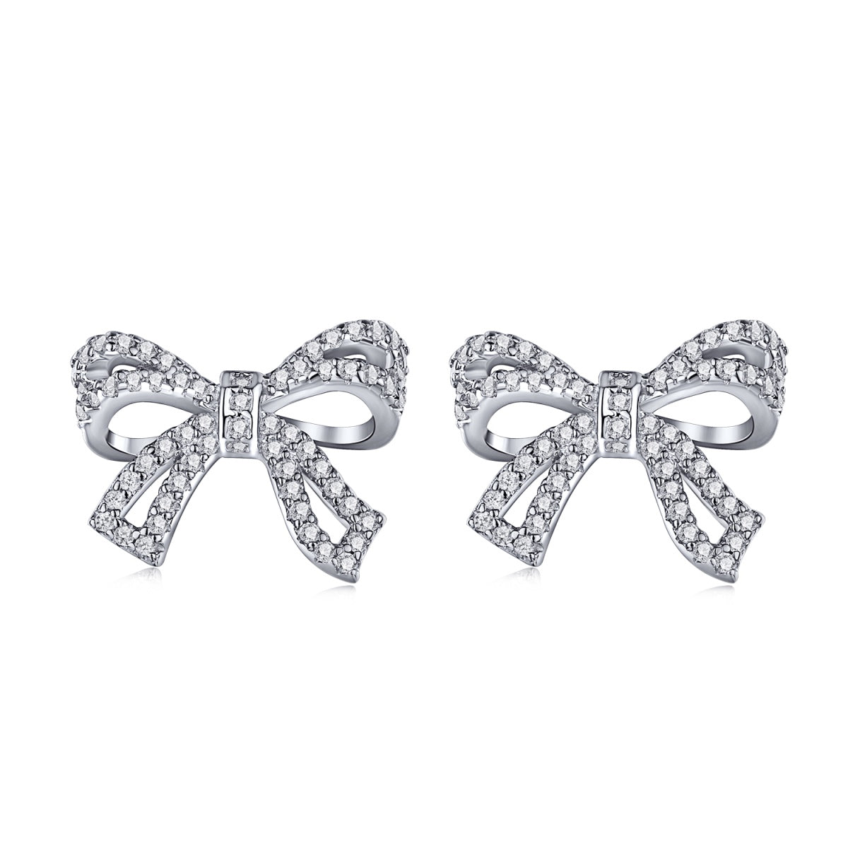 [Love More]Dainty Bow Shape Earrings