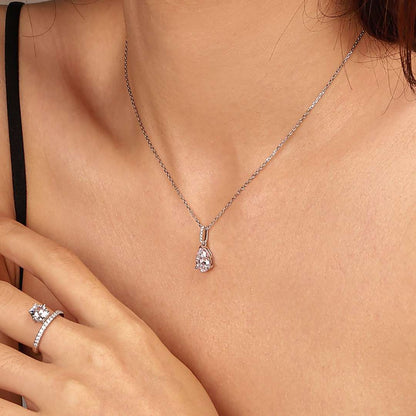 [Love More]Delicate Water Drop Shape Fashion Necklace