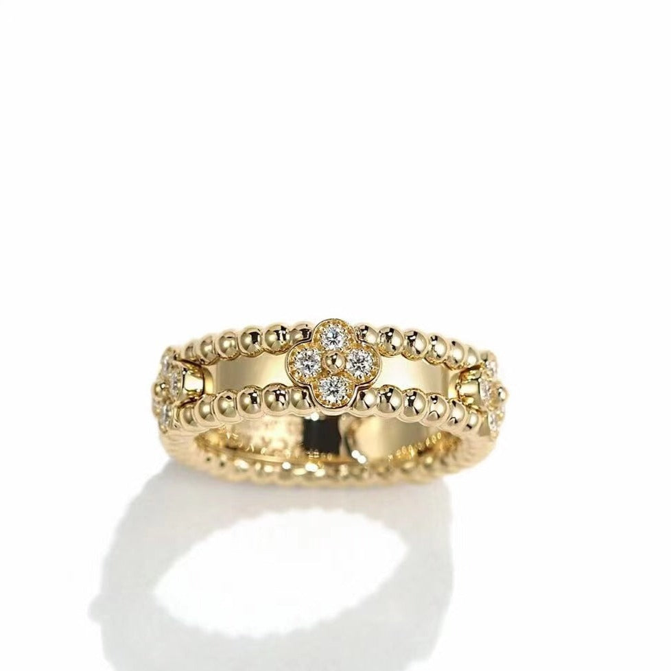 [Love More]PERLEE GOLD DIAMOND RING