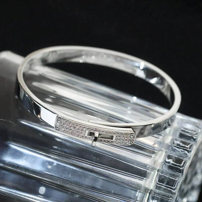 [Love More]KELLY SILVER DIAMOND BRACELET