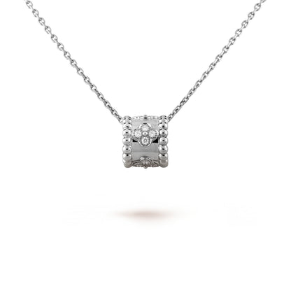 [Love More]PERLEE PEDANT SIVLER DIAMOND NECKLACE