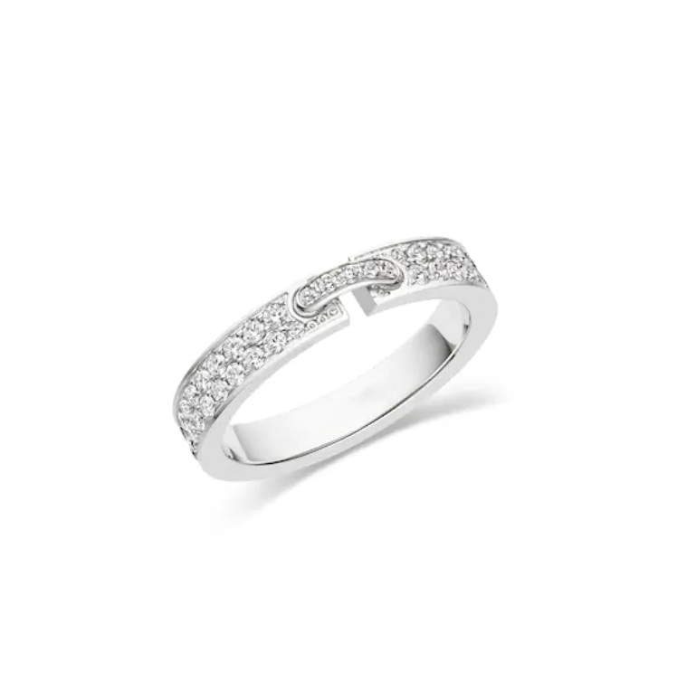 [Love More]ALLIANCE LIENS VIDENCE PAVED DIAMOND 4MM RING