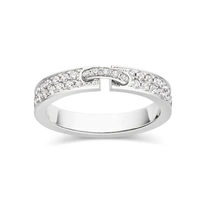 [Love More]ALLIANCE LIENS VIDENCE PAVED DIAMOND 4MM RING