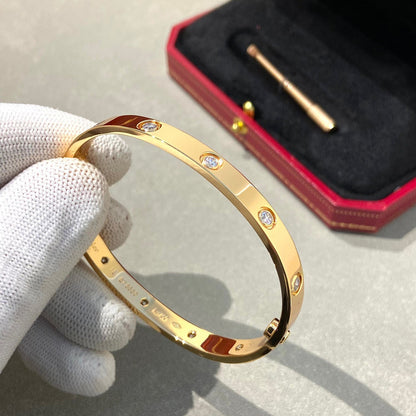 [Love More]LOVE BRACELET 6.1MM 10 DIAMONDS