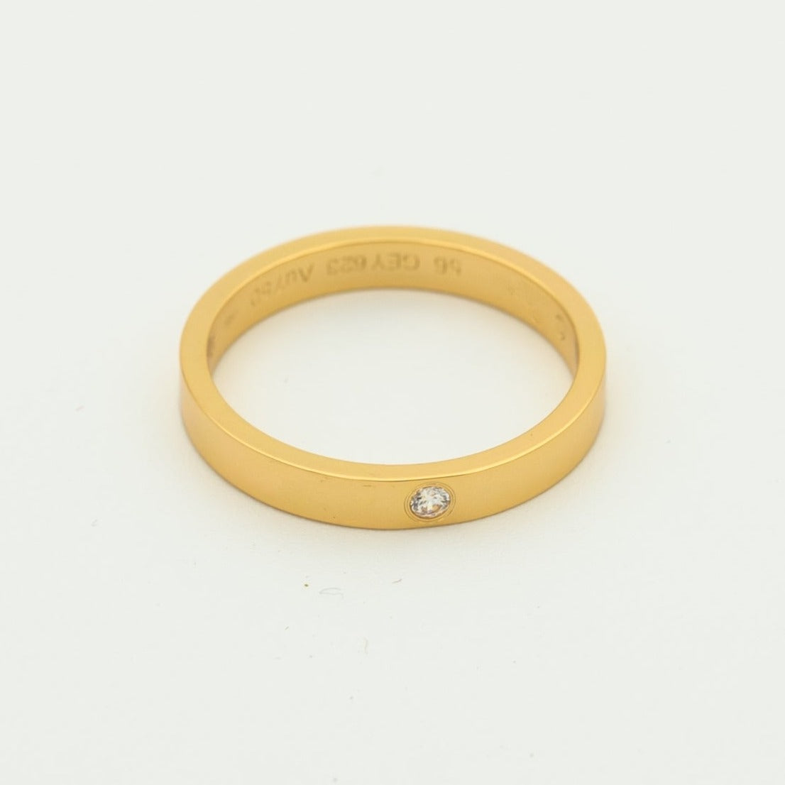 [Love More]LOVE RING 4MM 1 DIAMOND