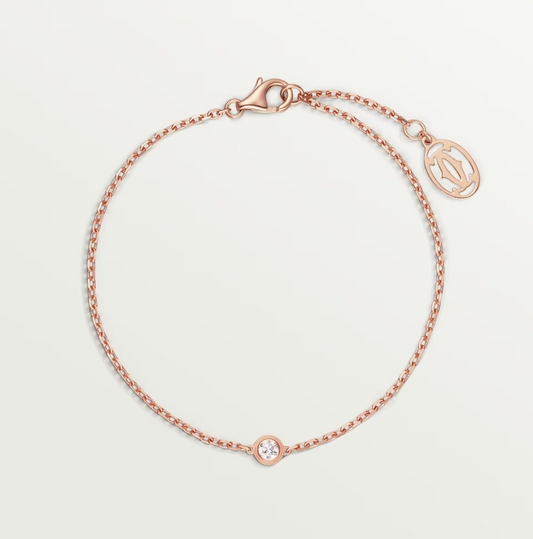 [Love More]DAMOUR DIAMOND LINK BRACELET