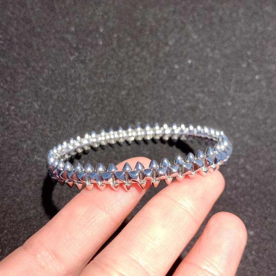 [Love More]CLASH SILVER BRACELET