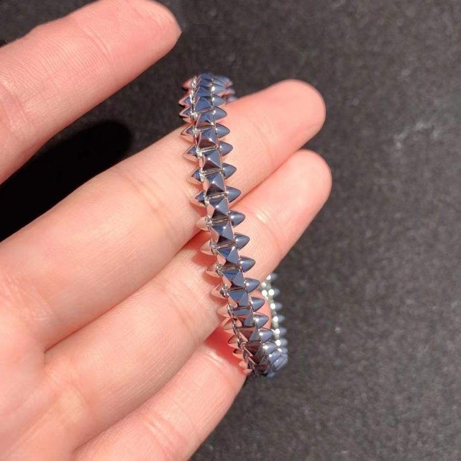 [Love More]CLASH SILVER BRACELET