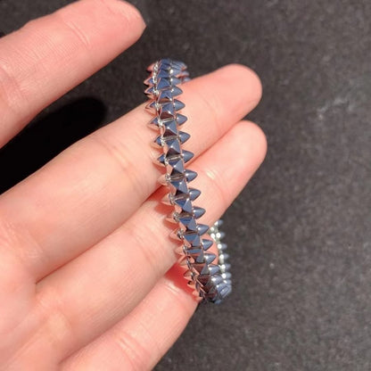 [Love More]CLASH SILVER BRACELET