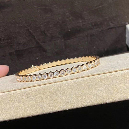 [Love More]BEE LOVE GOLD BRACELET FULL DIAMOND