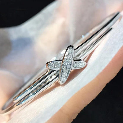[Love More]JEUX DE BRACELET SILVER DIAMONDS