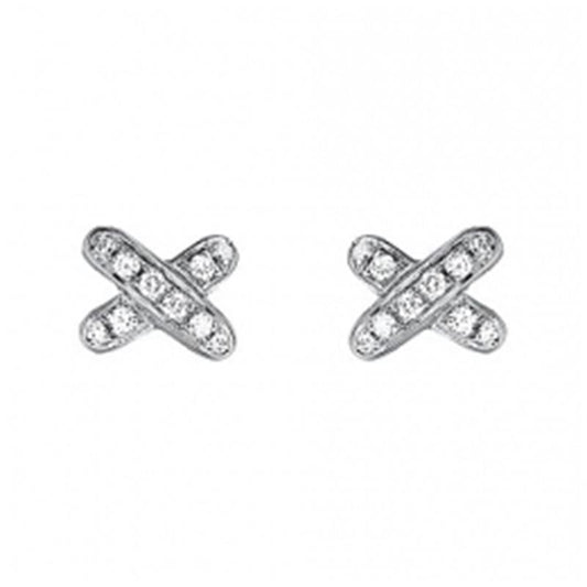 [Love More]JEUX DE DIAMOND EARRINGS