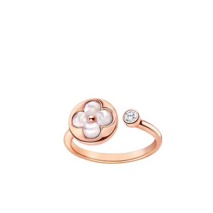 [Love More]SUN 1 DIAMOND PINK MOP RING