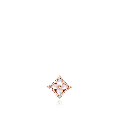 [Love More]STAR MOP PINK GOLD EARRINGS